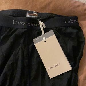Icebreaker Women’s Merino 200 Oasis Thermal Leggings - Black - Sz Small